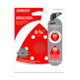 Diablo DCT334080H10G 3-3/4" 80-Grit Oscillating Triangular Detail Sanding Sheets (10-Pack)